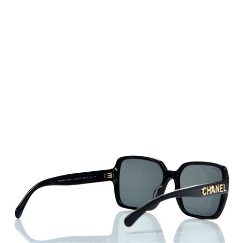 CHANEL 5408 Square Acetate Sunglasses 